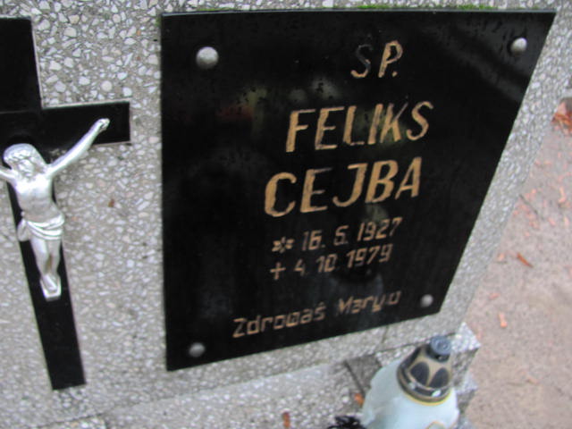 Grzegorz Cejba 1961 Szamotuły - Grobonet - Wyszukiwarka osób pochowanych
