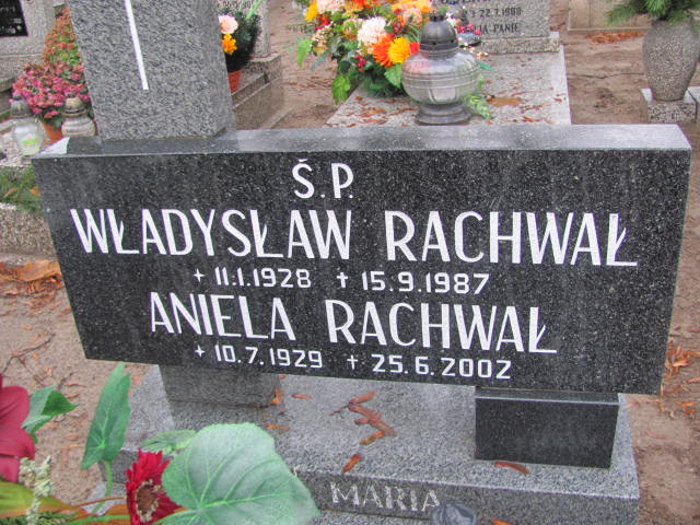 Władysław Rachwał 1928 Szamotuły - Grobonet - Wyszukiwarka osób pochowanych