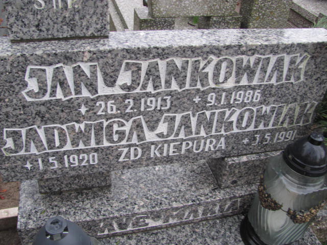 Stefan Jankowiak 1942 Szamotuły - Grobonet - Wyszukiwarka osób pochowanych