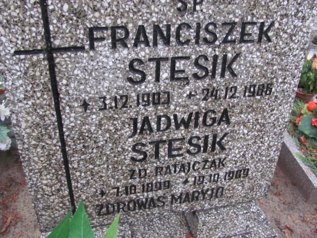 Franciszek Stęsik 1903 Szamotuły - Grobonet - Wyszukiwarka osób pochowanych