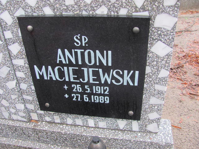 Helena Maciejewska 1915 Szamotuły - Grobonet - Wyszukiwarka osób pochowanych