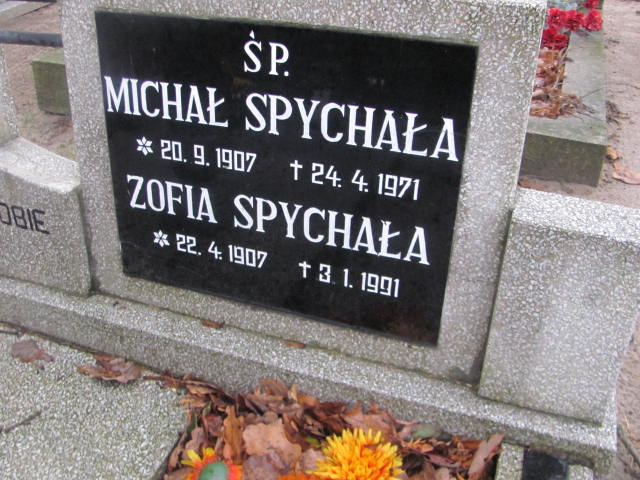 Zofia Spychała 1907 Szamotuły - Grobonet - Wyszukiwarka osób pochowanych