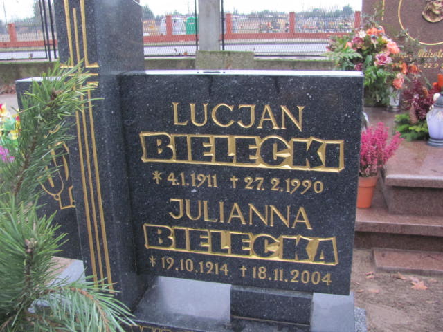 Lucjan Bielecki 1911 Szamotuły - Grobonet - Wyszukiwarka osób pochowanych