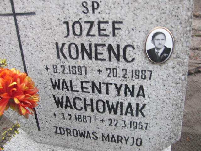 Józef Konenc 1897 Szamotuły - Grobonet - Wyszukiwarka osób pochowanych