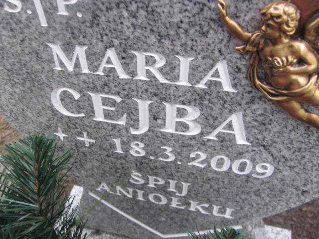 Maria Cejba 1975 Szamotuły - Grobonet - Wyszukiwarka osób pochowanych