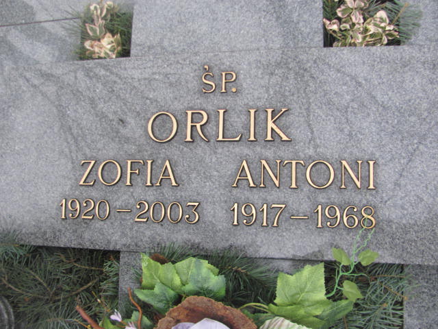 Andrzej Orlik 1948 Szamotuły - Grobonet - Wyszukiwarka osób pochowanych