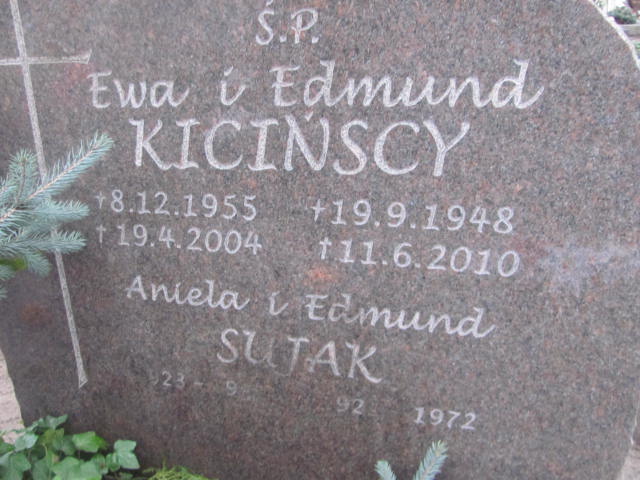 Edmund Kiciński 1948 Szamotuły - Grobonet - Wyszukiwarka osób pochowanych