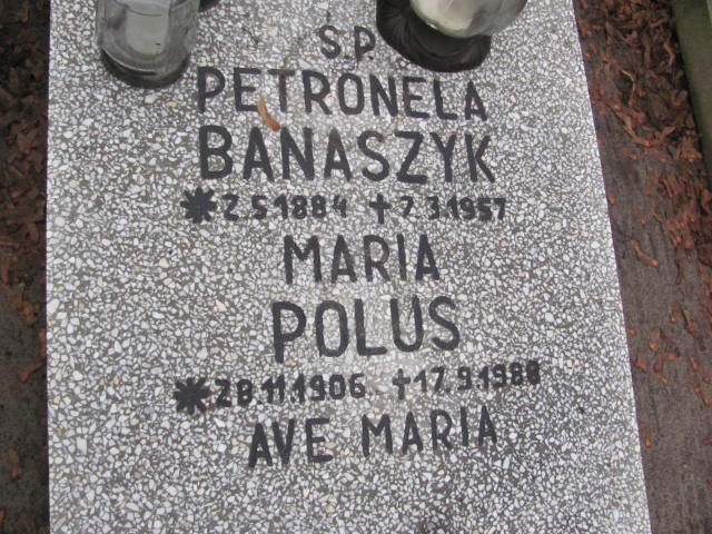 Maria Polus 1906 Szamotuły - Grobonet - Wyszukiwarka osób pochowanych