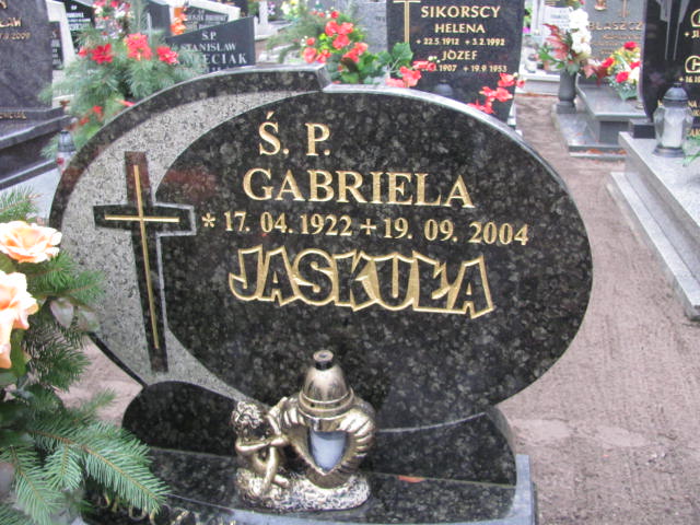 Gabriela Jaskuła 1922 Szamotuły - Grobonet - Wyszukiwarka osób pochowanych