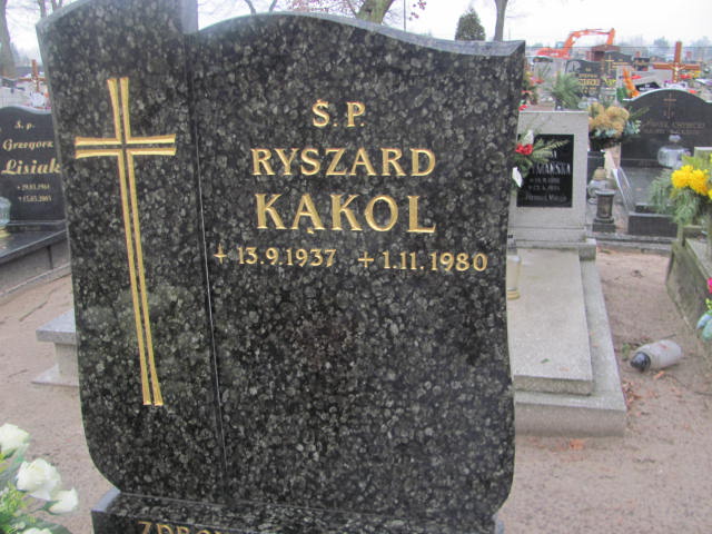 Ryszard Kąkol 1937 Szamotuły - Grobonet - Wyszukiwarka osób pochowanych