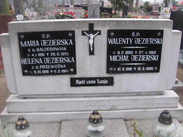 Maria Jezierska 1891 Szamotuły - Grobonet - Wyszukiwarka osób pochowanych