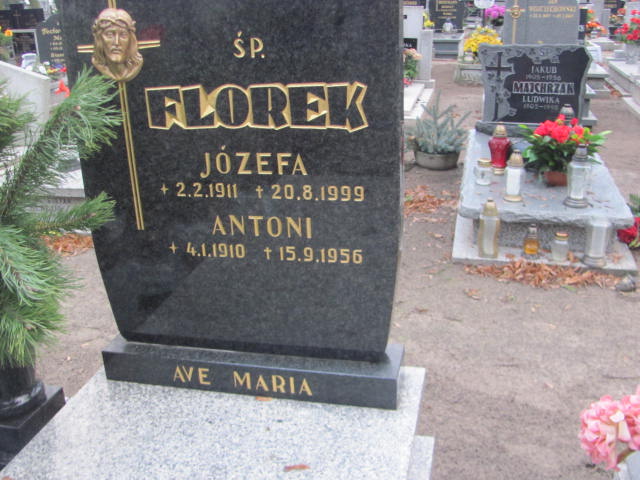 Antoni Florek 1910 Szamotuły - Grobonet - Wyszukiwarka osób pochowanych