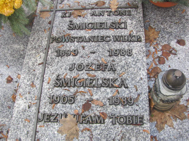 Józefa Śmigielska 1904 Szamotuły - Grobonet - Wyszukiwarka osób pochowanych
