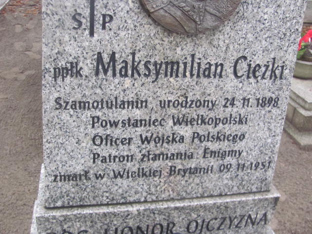 Maksymilian Cięzki 1898 Szamotuły - Grobonet - Wyszukiwarka osób pochowanych