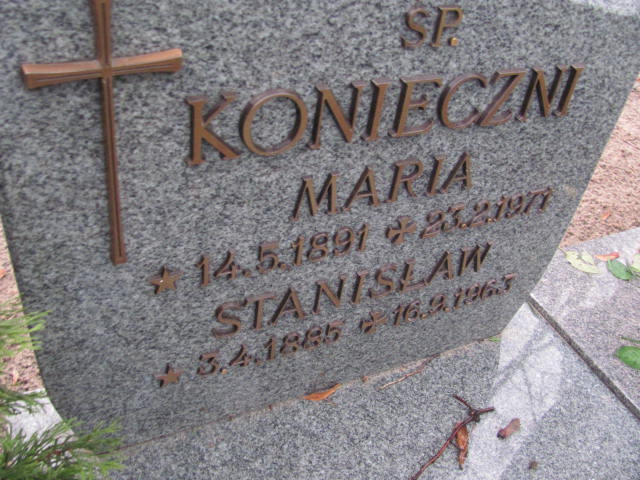 Jan Konieczny 1926 Szamotuły - Grobonet - Wyszukiwarka osób pochowanych