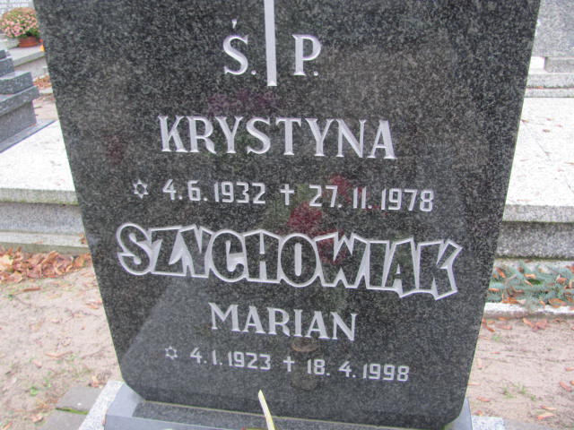 Marian Szychowiak 1923 Szamotuły - Grobonet - Wyszukiwarka osób pochowanych