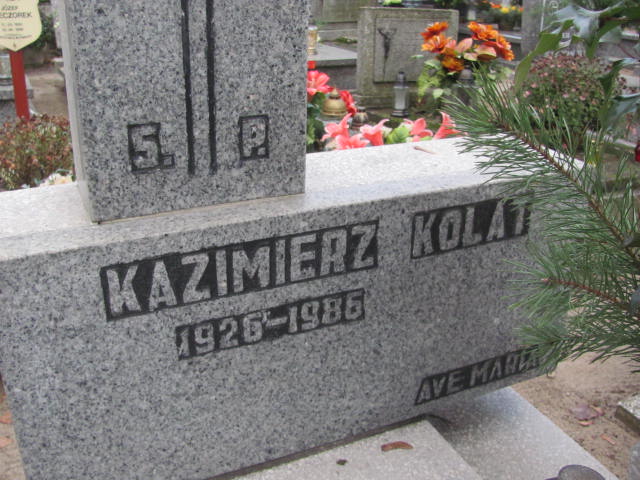 Kazimierz Kolat 1925 Szamotuły - Grobonet - Wyszukiwarka osób pochowanych