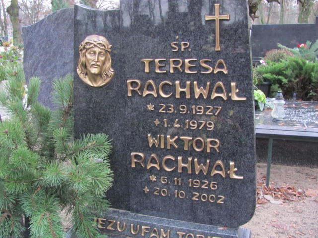 Teresa Rachwał 1927 Szamotuły - Grobonet - Wyszukiwarka osób pochowanych