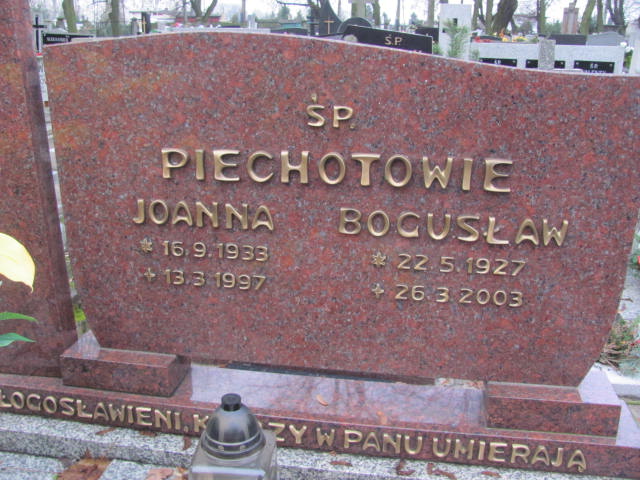 Joanna Piechota 1933 Szamotuły - Grobonet - Wyszukiwarka osób pochowanych