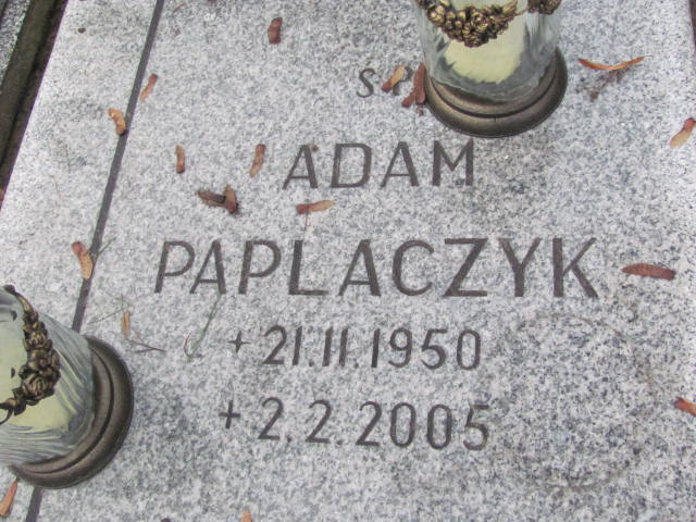 Adam Paplaczyk 1950 Szamotuły - Grobonet - Wyszukiwarka osób pochowanych