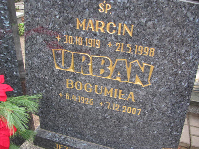 Marcin Urban 1919 Szamotuły - Grobonet - Wyszukiwarka osób pochowanych
