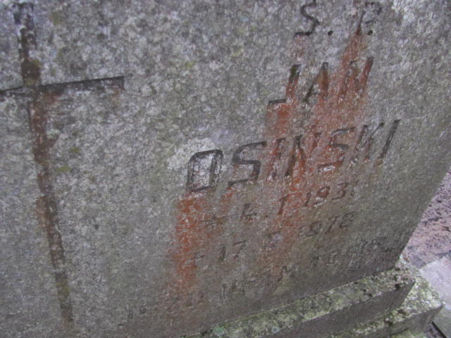 Jan Osiński 1931 Szamotuły - Grobonet - Wyszukiwarka osób pochowanych