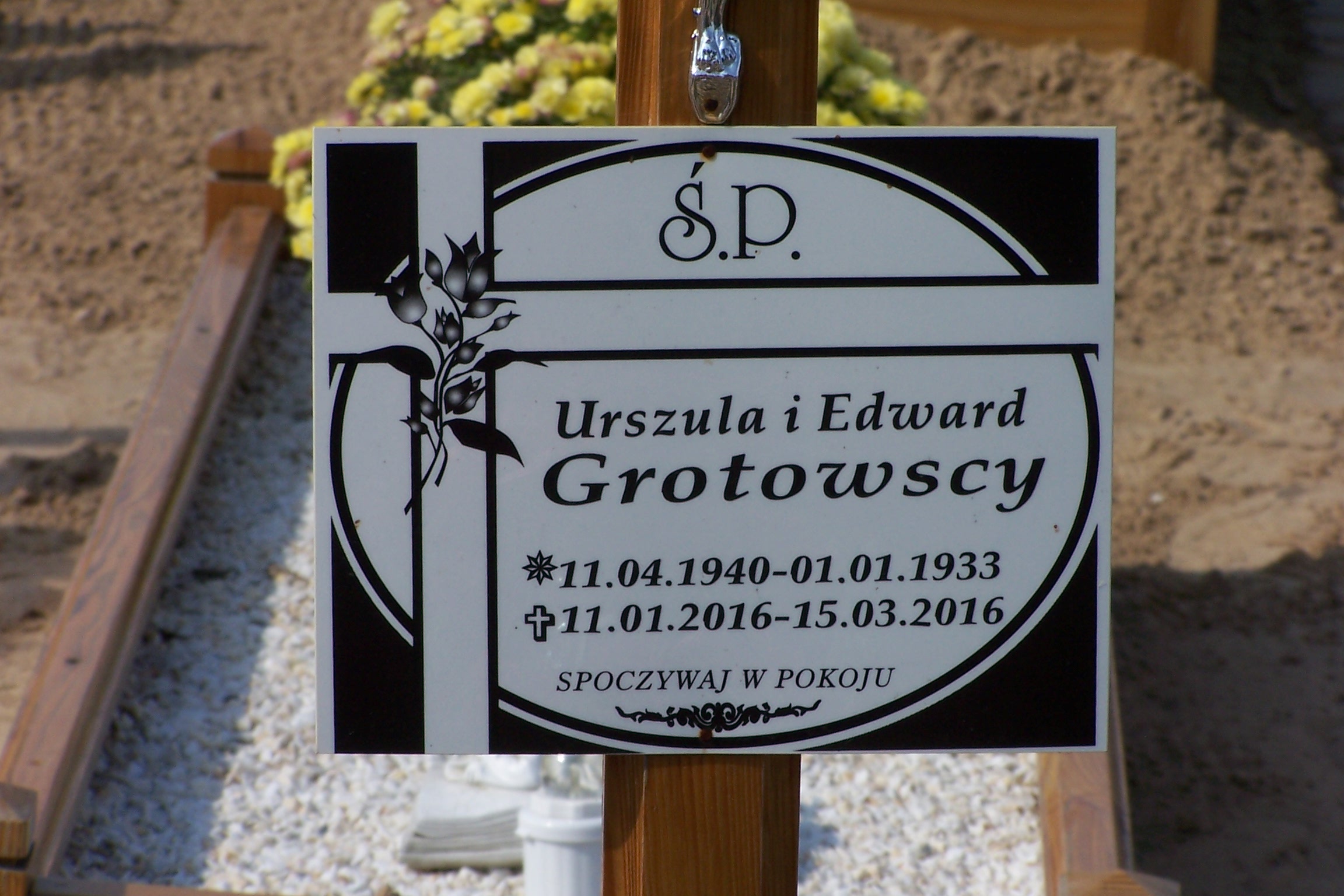 Urszula Grotowska 1940 Szamotuły - Grobonet - Wyszukiwarka osób pochowanych