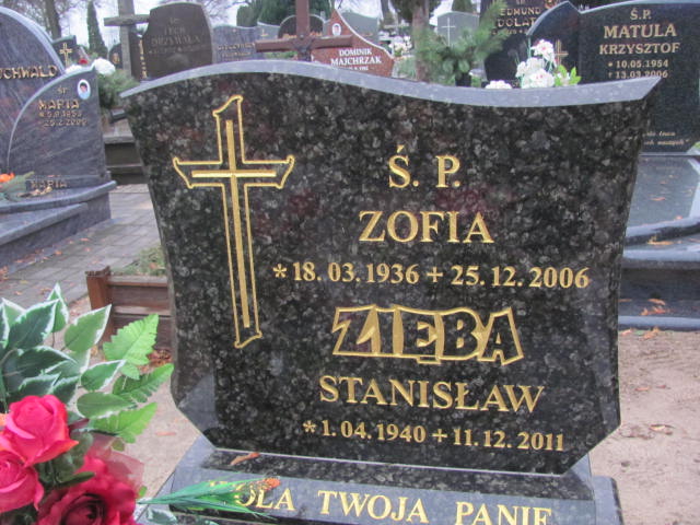 Stanisław Zięba 1940 Szamotuły - Grobonet - Wyszukiwarka osób pochowanych