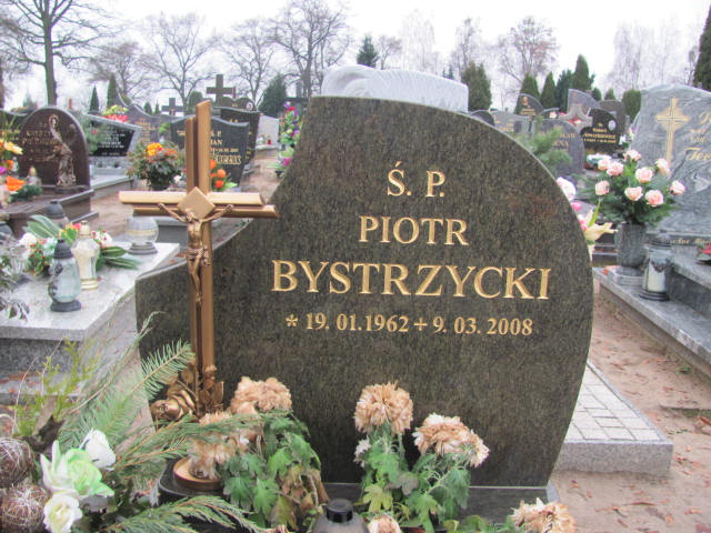 Piotr Bystrzycki 1962 Szamotuły - Grobonet - Wyszukiwarka osób pochowanych