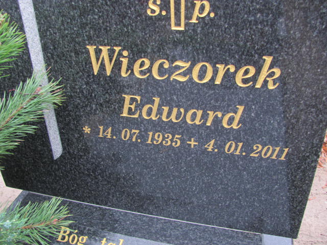 Edward Wieczorek 1935 Szamotuły - Grobonet - Wyszukiwarka osób pochowanych