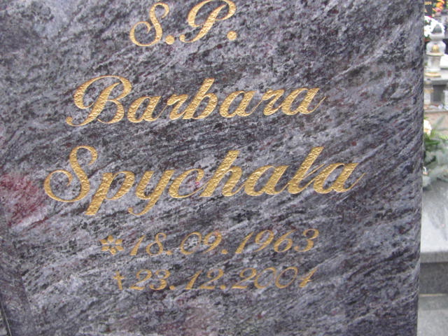 Barbara Spychała 1963 Szamotuły - Grobonet - Wyszukiwarka osób pochowanych