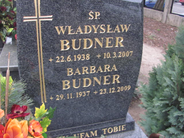 Barbara Budner 1937 Szamotuły - Grobonet - Wyszukiwarka osób pochowanych