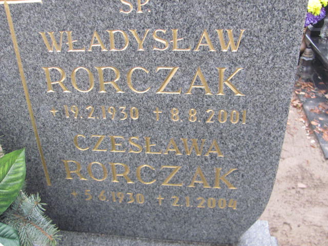 Adam Rorczak 1958 Szamotuły - Grobonet - Wyszukiwarka osób pochowanych
