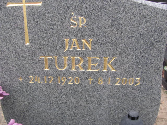 Jan Turek 1920 Szamotuły - Grobonet - Wyszukiwarka osób pochowanych