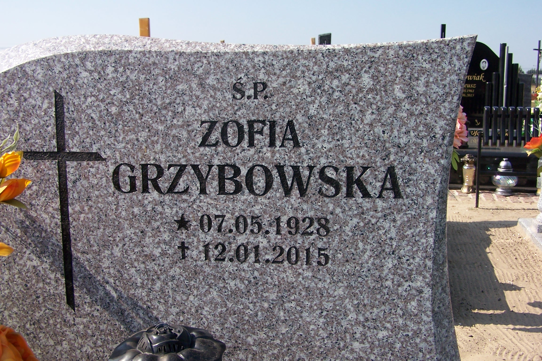 Zofia Grzybowska  1928 Szamotuły - Grobonet - Wyszukiwarka osób pochowanych