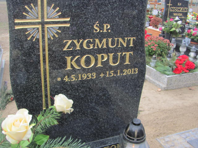 Zygmunt Koput 1933 Szamotuły - Grobonet - Wyszukiwarka osób pochowanych