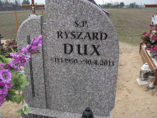 Ryszard Dux 1950 Szamotuły - Grobonet - Wyszukiwarka osób pochowanych