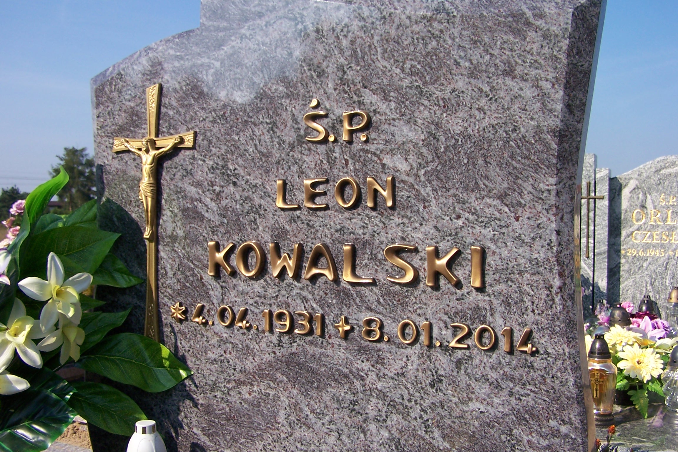 Leon Kowalski 1931 Szamotuły - Grobonet - Wyszukiwarka osób pochowanych